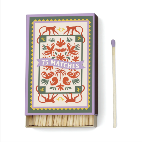 HOF House of Furniture Adopo Boxed Matches "Jungle" set of 75 matches